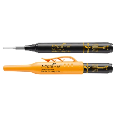 Afbeelding van Pica merkstift. zwart per stuk. afname 10 stuks