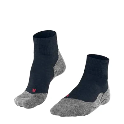 Afbeelding van FALKE Heren TK5 Shorts Wandelsokken Lichtgewicht Padding Anti blaren Fijn Ademend Sneldrogend Klimaatregulerend Geurbestendig Wol Functioneel Garen 1 paar