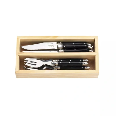 Afbeelding van Laguiole Premium Line Mini Couvertset Zwart