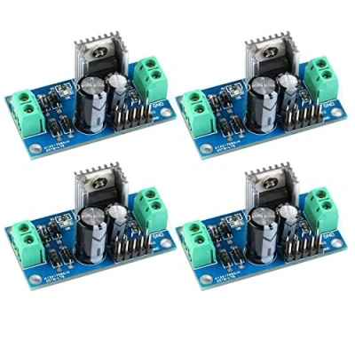 Afbeelding van Fasizi 4 x regelmodule L7805 LM7805 met drie klemmen 5 V