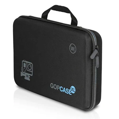 Afbeelding van Wicked Chili XL beschermhoes compatibel met DJI OSMO Action Cam koffer tas draagtas voor camera, onderwaterbehuizing en accessoires (handvat + vak ritssluiting)