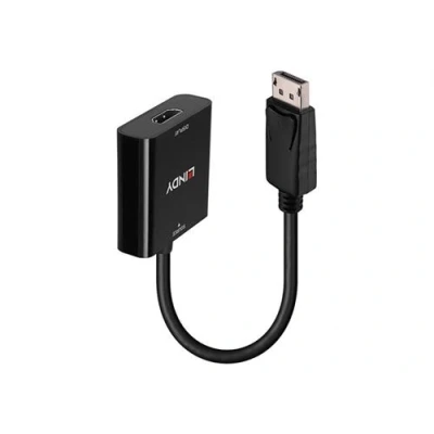 Image de Lindy Adaptateur vidéo DisplayPort mâle pour HDMI femelle noir
