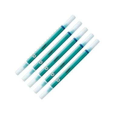 Afbeelding van LAMY 5 stuks kunststof gum met gumpunt en correctiepunt, alleen voor het verwijderen van koningsblauwe inkt
