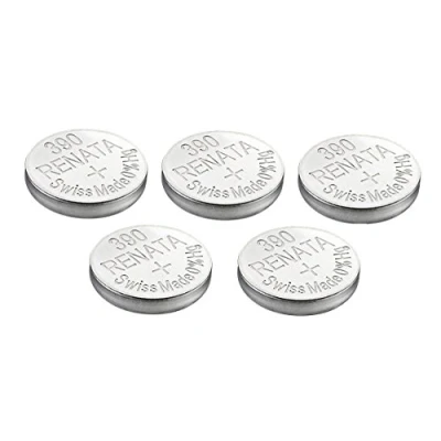 Afbeelding van Renata Enkele batterij voor horloges, Zwitsers product, 390 of SR1130SW AG10, 1,5 V 5 x goud SR 1130 SW zilver