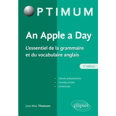 Image de An Apple a day. L&#039;essentiel de la grammaire et du vocabulaire anglais