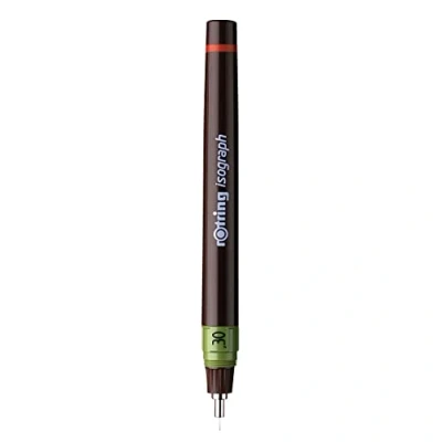 Image de rOtring Stylo Feutre Isograph, 0,30 mm Fineliner Rechargeable