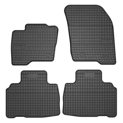 Afbeelding van FROGUM 547488 Vloermatset Rubber voor en achter 4 Zwart