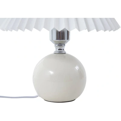 Afbeelding van Lindby Tafellamp 1licht Keramiek, kunststof H: 29 cm E27 crème