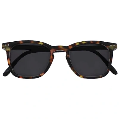 Afbeelding van OPULIZE Bex Grote Heren Designer Stijl schildpad Bruin Mat Zwart Wapens Zonneleesbril UV400 S64 2, bruine met zwarte armen