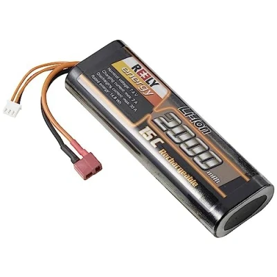 Afbeelding van Reely Li ion zenderaccu 7.4 V 2000 mAh Aantal cellen: 2 15 C Hardcase T stekkersysteem