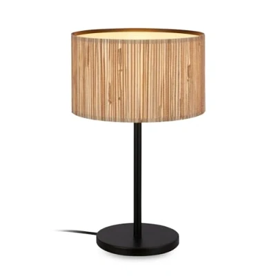 Afbeelding van Slama tafellamp, natuurlijke kleur, zeegras, hoogte 42 cm