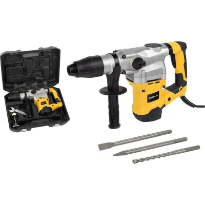 Afbeelding van Powerplus POWX1179 Boorhamer 1600W 9J SDS Max Incl. gereedschapskoffer en 3 accessoires