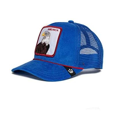 Afbeelding van Goorin Bros. America For Real Trucker cap Blue