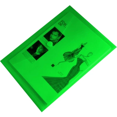 Afbeelding van 10x EXXO HFP #90136 A4 Documentenmap Landschap model Klitsluiting Groen