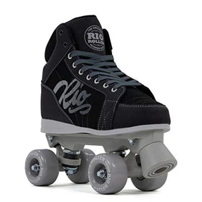 Afbeelding van Rio Roller rolschaatsen Lumina zwart/grijs maat 32