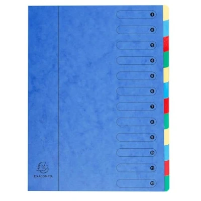 Afbeelding van Exacompta 5112E 6x Trieur CL dos extens