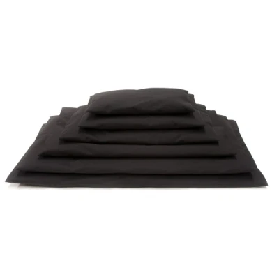 Afbeelding van Comfort benchkussen all weather black 75x50 cm polyestervezels