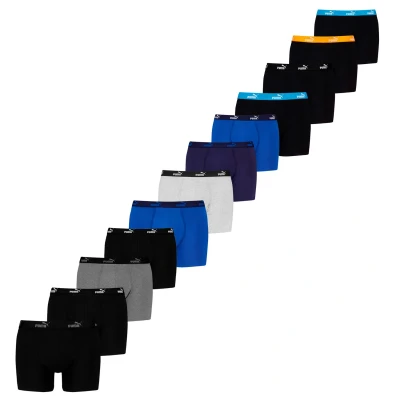 Afbeelding van Puma Boxershorts Promo 12 pack Solid Combo Maat M