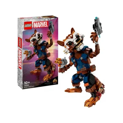 Afbeelding van LEGO 76282 Marvel Rocket en Baby Groot Guardians of the Galaxy Set
