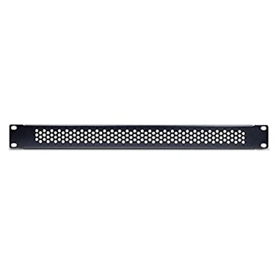 Afbeelding van Inter Tech 88887318, Blinde paneel, Zwart, Metaal, 1U, 48,3 cm (19&quot;), 482 mm