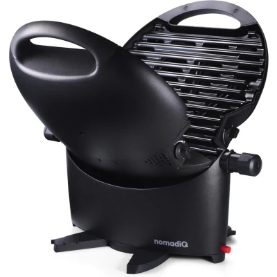 Afbeelding van nomadiQ BBQ 3.0 de ultieme lichtgewicht draagbare gas / Grill Barbecue voor op camping &amp; vakantie Zwart