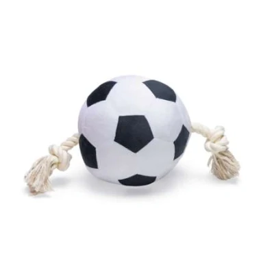 Afbeelding van Beeztees voetbal met touw