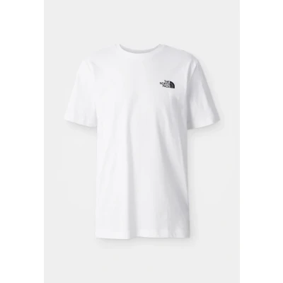 Afbeelding van The North Face Mountain Sketch TEE Tshirt print, Heren, Maat: XS, White
