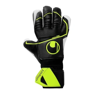 Afbeelding van Uhlsport Supersoft HN Flex Frame Black Fluo Yellow Keepershandschoenen Maat 11