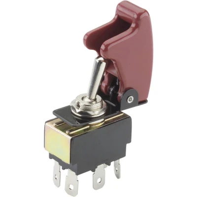 Afbeelding van TRU COMPONENTS 1587823 TC R13 28B 01/R17 10 Tuimelschakelaar 250 V/AC A 2x aan/aan Continu 1 stuk(s)