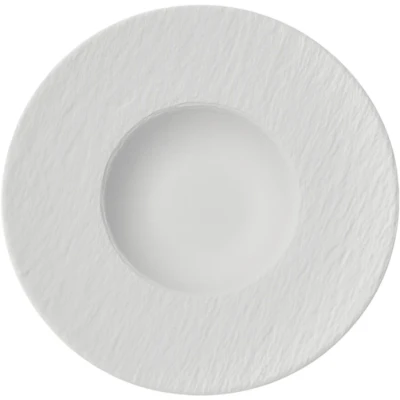 Afbeelding van Villeroy &amp; Boch Pastabord Manufacture Rock Wit ø 29 cm