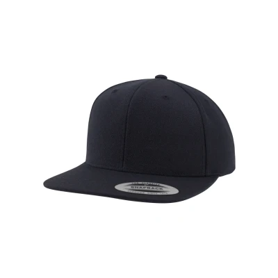 Afbeelding van Flexfit Classic Snapback Cap, muts, unisex pet voor dames en heren, in vele kleuren, Donker Marineblauw, One Size