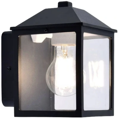 Afbeelding van Lutec SPIRE 5290603012 Buitenlamp (wand) E27 Mat zwart