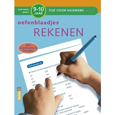Afbeelding van Tijd voor huiswerk Oefenblaadjes rekenen 9 10 jaar