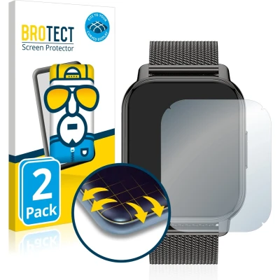Afbeelding van BROTECT Volledig bedekkende screen protector, Smartwatch beschermfolie, Transparant