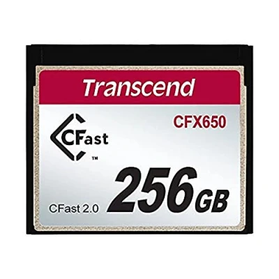 Afbeelding van Transcend CFX650 CFast kaart 256 GB