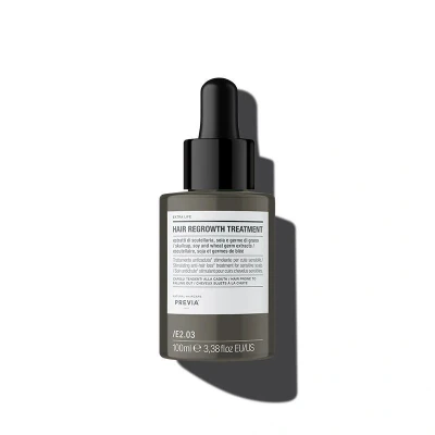 Afbeelding van Previa Natural Haircare Extra Life Hair Regrowth Treatment Lotion 100ml Voor Dunner Wordend Haar