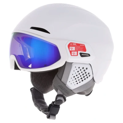 Afbeelding van Alpina Alto Q Lite Skihelm Met Vizier Unisex