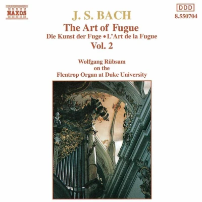 Afbeelding van Wolfgang Rübsam J. S. Bach: The Art Of Fugue, Vol. 2 (CD)