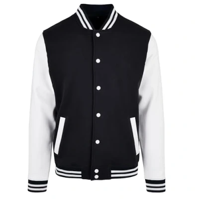 Afbeelding van Baseball Jacket (Zwart / Wit) XXL