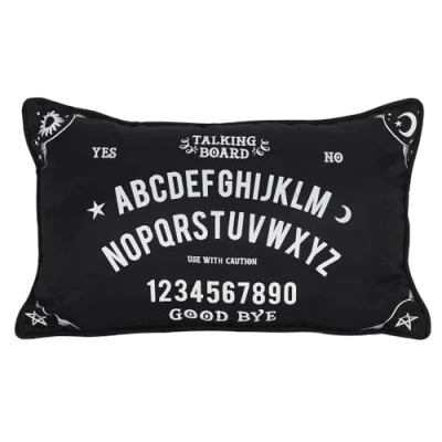 Afbeelding van Ouija Rechthoekig kussen, sterke drank plank, meubels voor thuis, Wiccan/Witchcraft