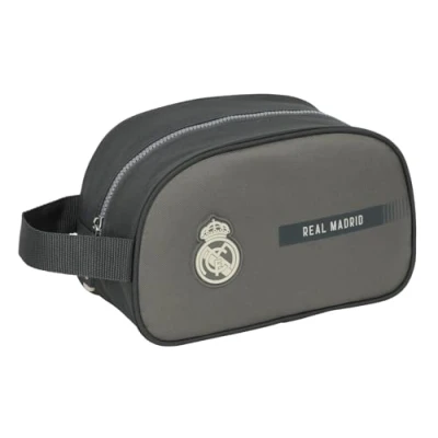Afbeelding van Reistasje Real Madrid C.F. Grijs Sportief 26 x 15 12 cm