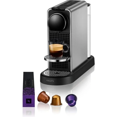 Afbeelding van Krups Nespresso Citiz Platinum XN610T Koffiecupmachine Titan