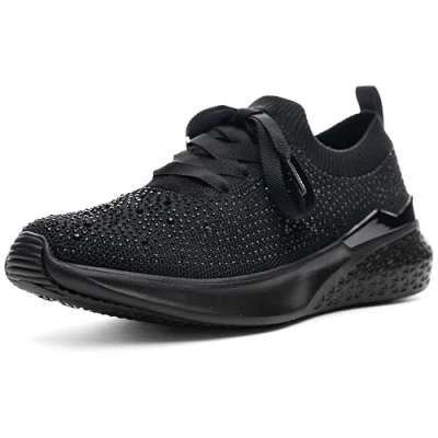 Afbeelding van ARA Maya Sneakers voor dames, zwart.