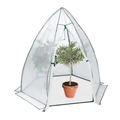 Afbeelding van plantenhoes vorst kweekkas folie 185 x 180 160 cm winterbescherming