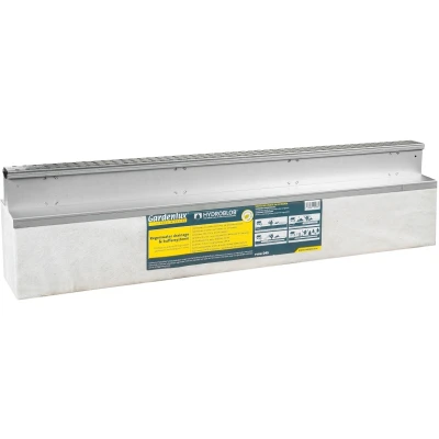 Afbeelding van Slimline set verzinkt incl. D45 unit 120x20x 30 cm prijs per stuk Gardenlux