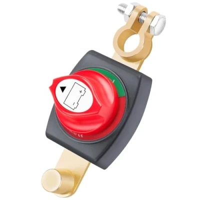 Afbeelding van Bolatus Disjoncteur de batterie 12 V 48 V, interrupteur principal étanche, pour voiture, camion, moto, camping car, bateau