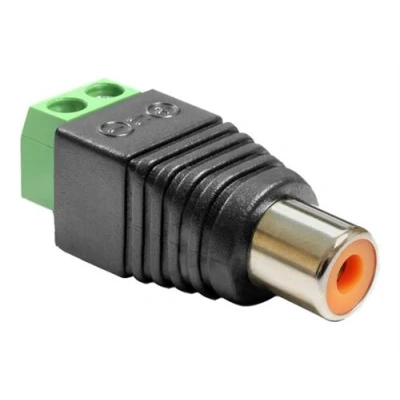 Image de DeLOCK Adapter RCA female &gt; Terminal Block adaptateur audio/vidéo vidéo composante/audio