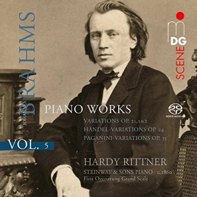 Afbeelding van Hardy Rittner Brahms: Complete Piano Vol 5 (Super Audio CD)