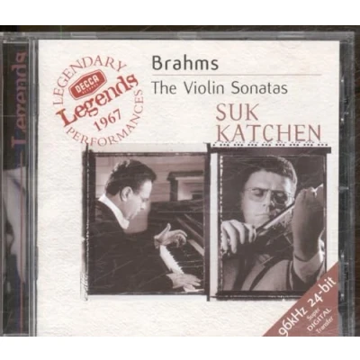 Afbeelding van Brahms: The Violin Sonatas / Josef Suk, Julius Katchen