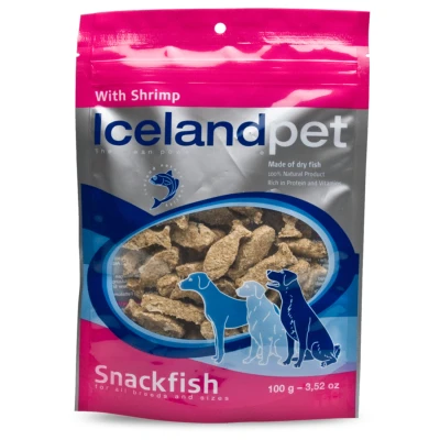 Afbeelding van Icelandpet Snackfish Hondensnack Garnaal 100 gr